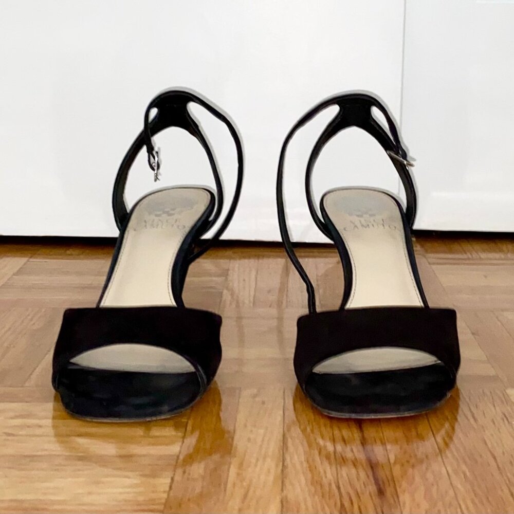 Vince Camuto Benata Heels, Black, Women's Size 8M